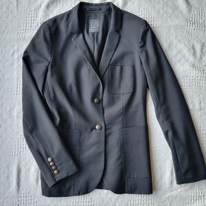 Aritzia Talula Exeter School Boy Button Wool Blend Causal Business Blazer